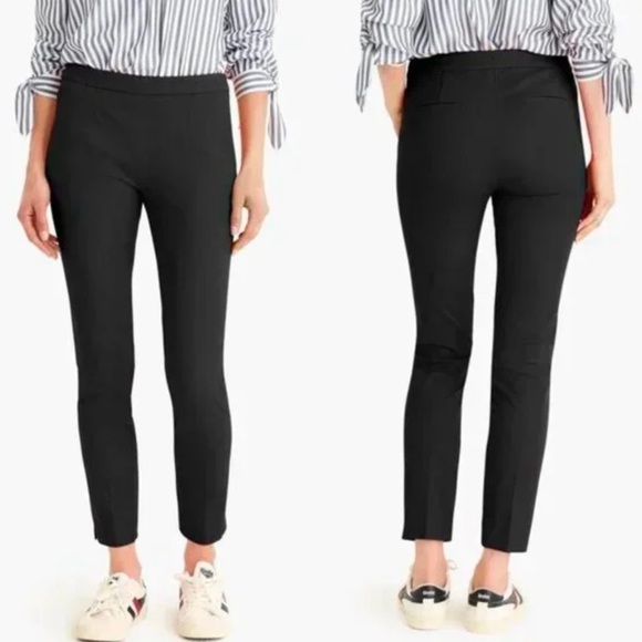 J. Crew Martie Pants Black Size 0 - Picture 3 of 8